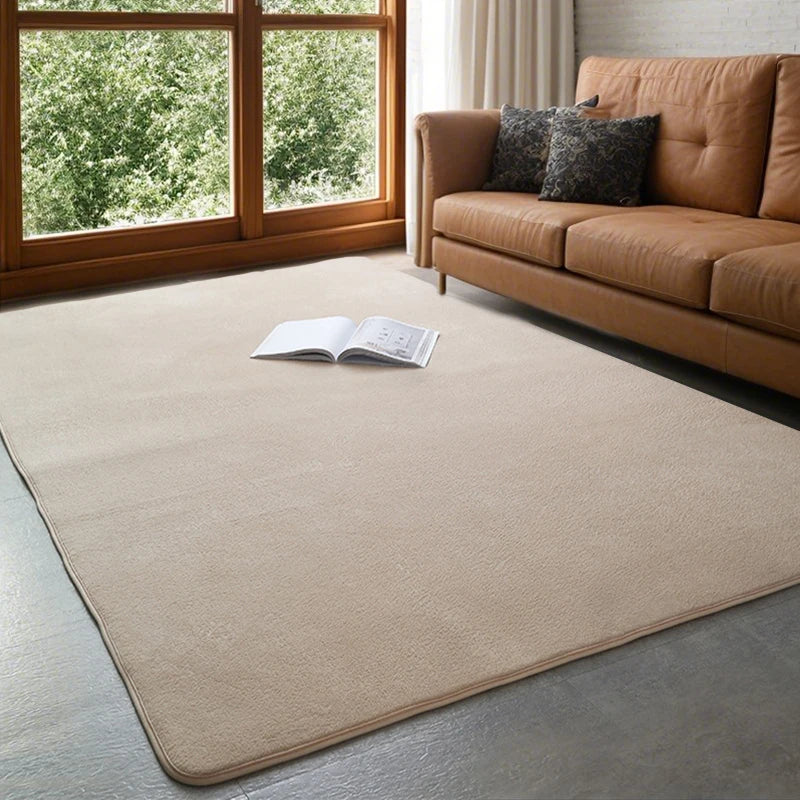 Velvet-Feel Rectangular Rug – view 9