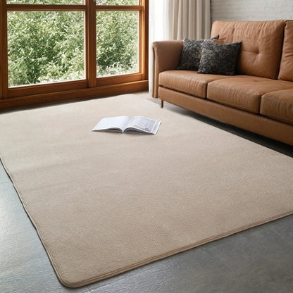 Velvet-Feel Rectangular Rug – view 9