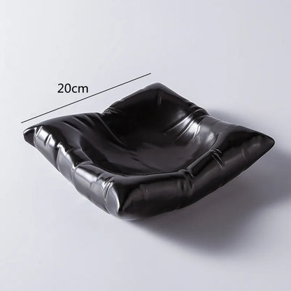 Cloud-Shaped Ceramic Serving Dish – view 6