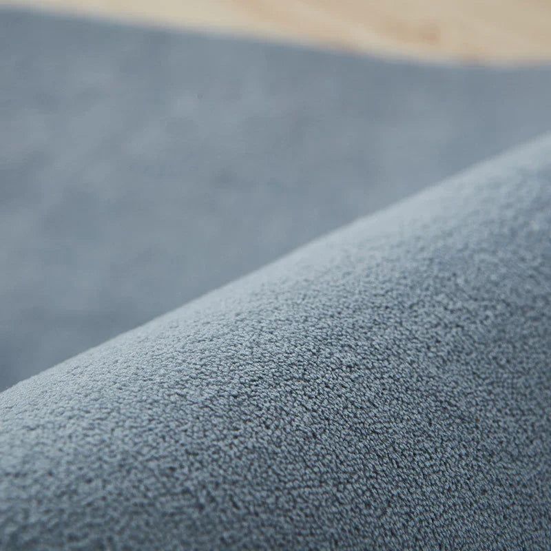 Velvet-Feel Rectangular Rug – view 10