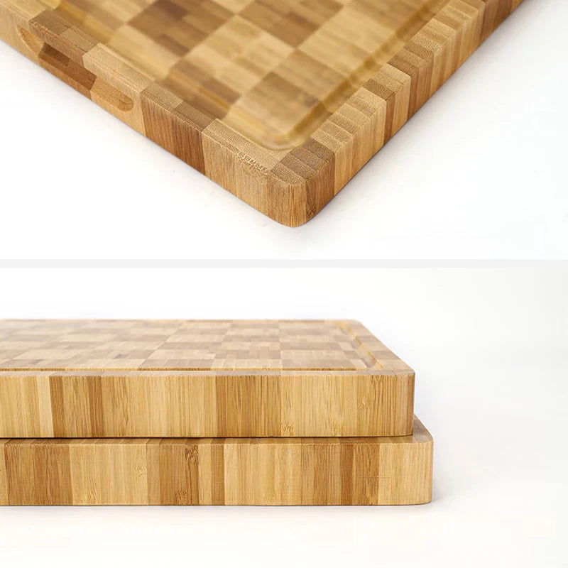 XXL Bamboo Cutting Board with Juice Groove – view 6