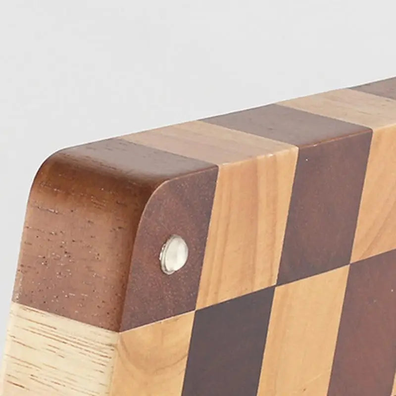 Checkered Solid-Wood Cutting Board – view 8