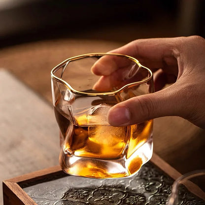 Textured Whisky Glass Set – 2-Piece – view 3