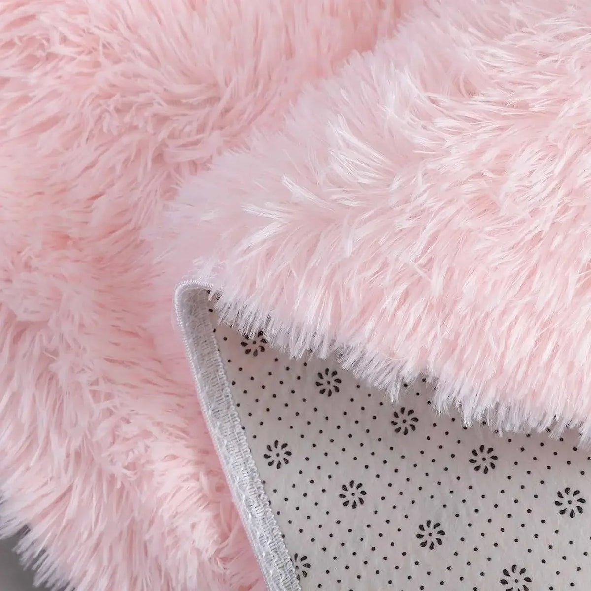 Round Shaggy Plush Rug – view 9