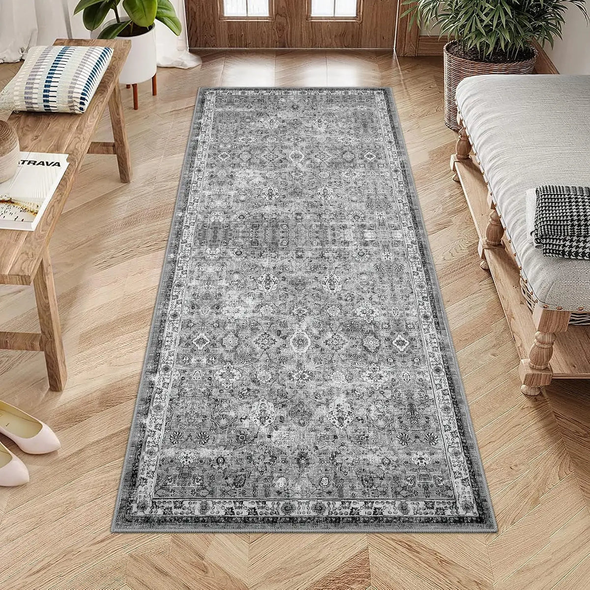 Vintage Washable Rug – view 5