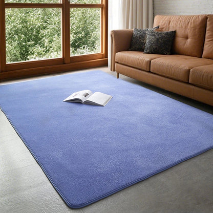 Velvet-Feel Rectangular Rug – view 5