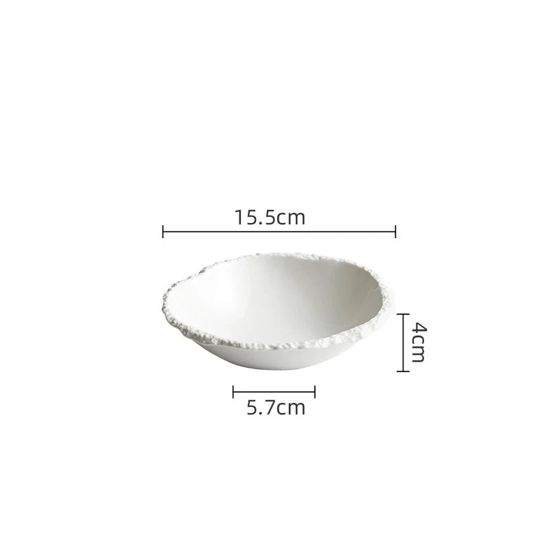 Rustic Ceramic Serving Bowl – view 5