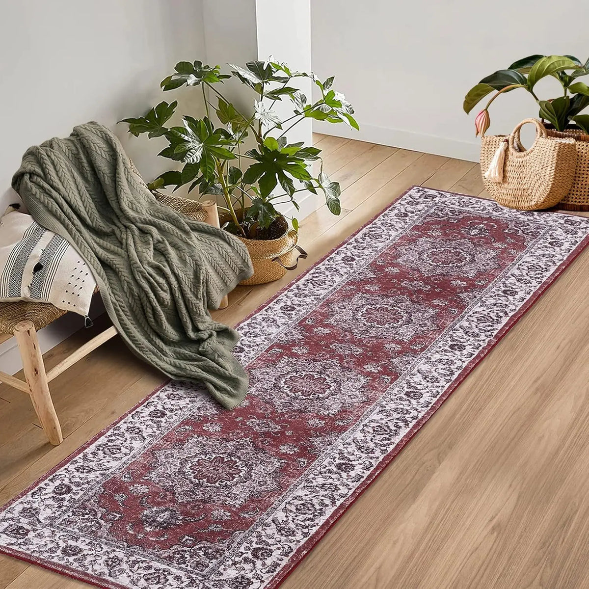 Vintage Floral Hallway Runner – view 2