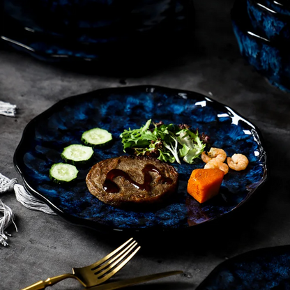 Blue Galaxy Dinnerware Set – 10-Piece – view 11
