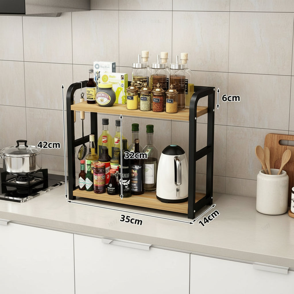 Two-Tier Kitchen Counter Organiser – view 8