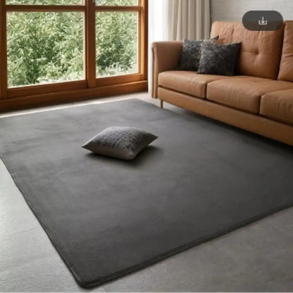 Velvet-Feel Rectangular Rug – view 4