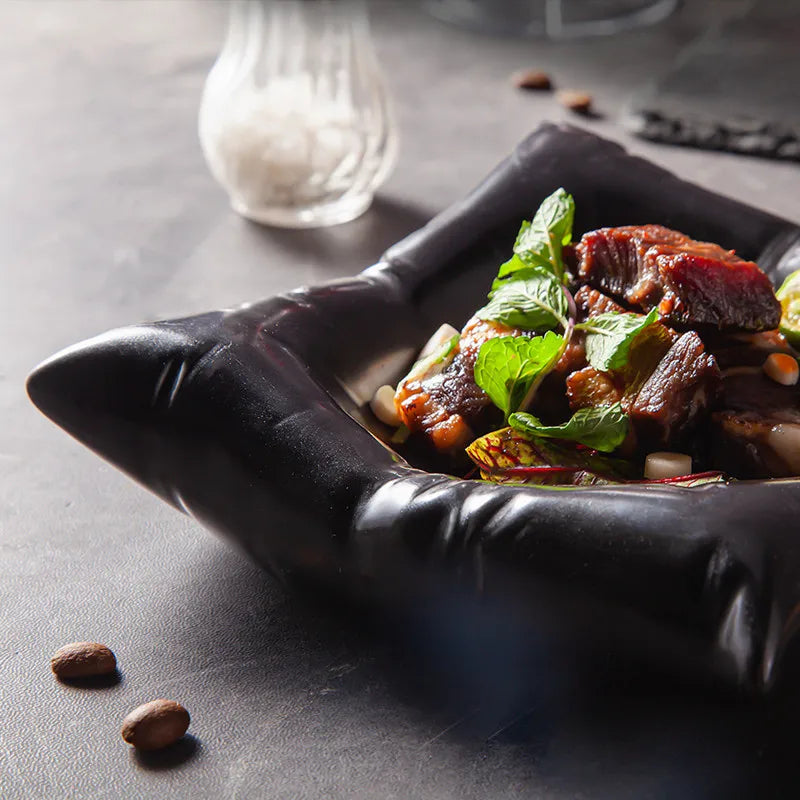 Cloud-Shaped Ceramic Serving Dish – view 4