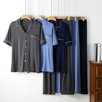 Velaro Bamboo Sleepwear — Men’s Breathable Pajamas for Warm Seasons Eideris