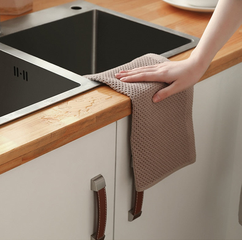 Waffle Cotton Towel Set – 6-Piece – view 5
