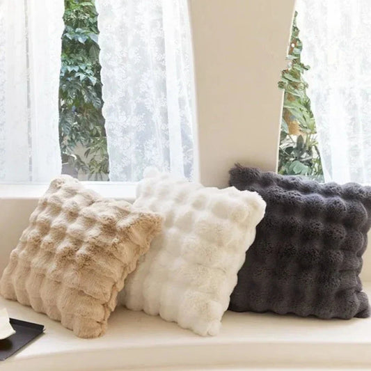 Plush Faux-Fur Cushion Cover – view 2