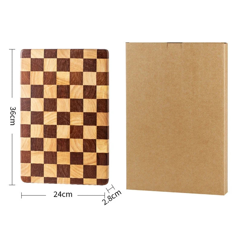End-Grain Rubberwood Cutting Board – view 8