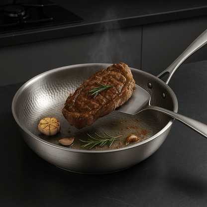 Tri-Ply Stainless Steel Casserole Pan