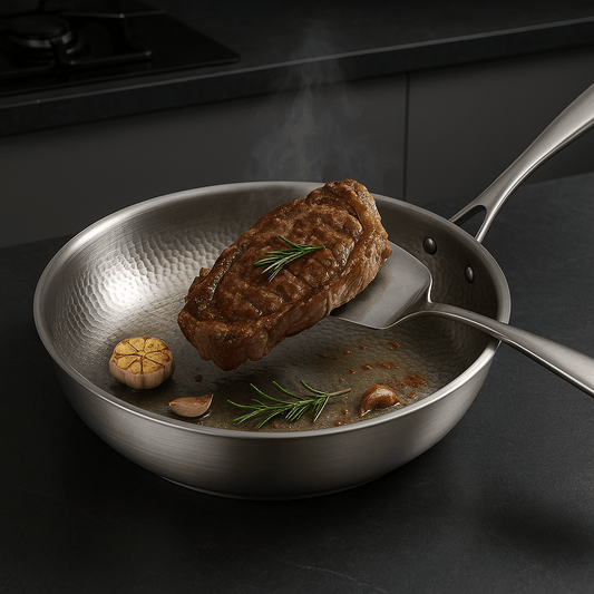Tri-Ply Stainless Steel Casserole Pan