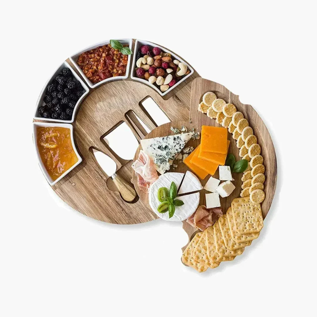 Acacia Cheese Board Serving Set – view 6