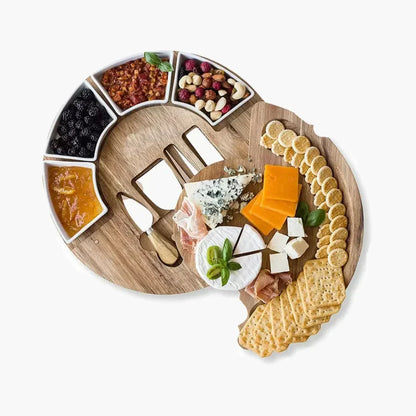 Acacia Cheese Board Serving Set – view 6