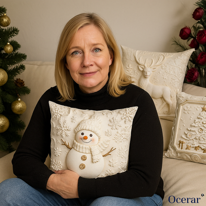 Festive Cushion Cover Set – 4-Piece