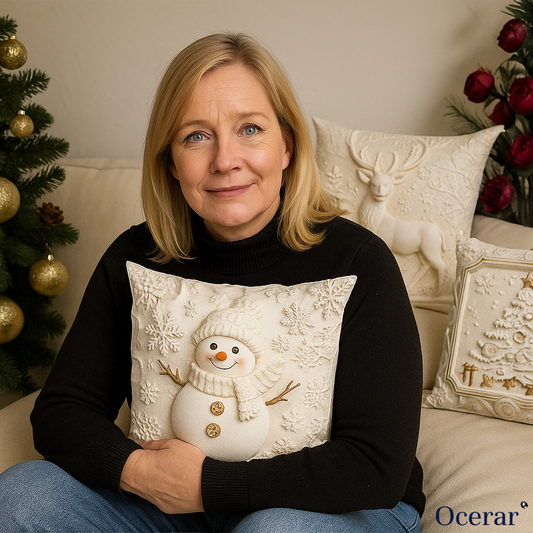 Festive Cushion Cover Set – 4-Piece