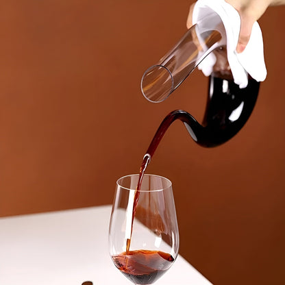Crystal Wine Decanter with Aerator – view 4
