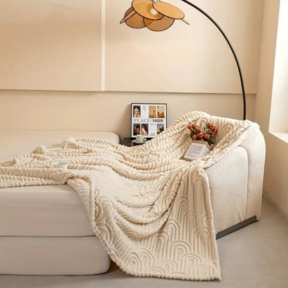 Arch Pattern Fleece Throw – view 8