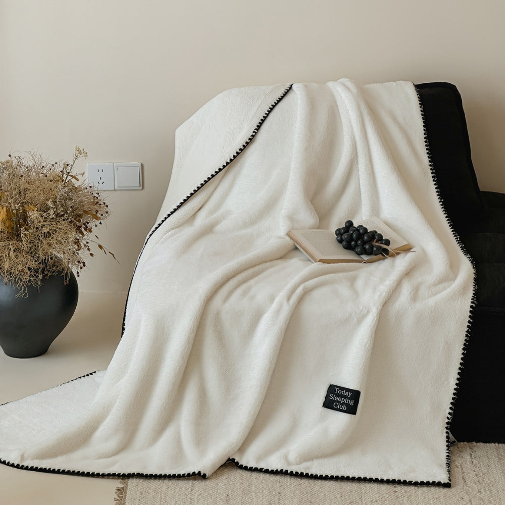 Bouclé-Texture Winter Throw – view 8