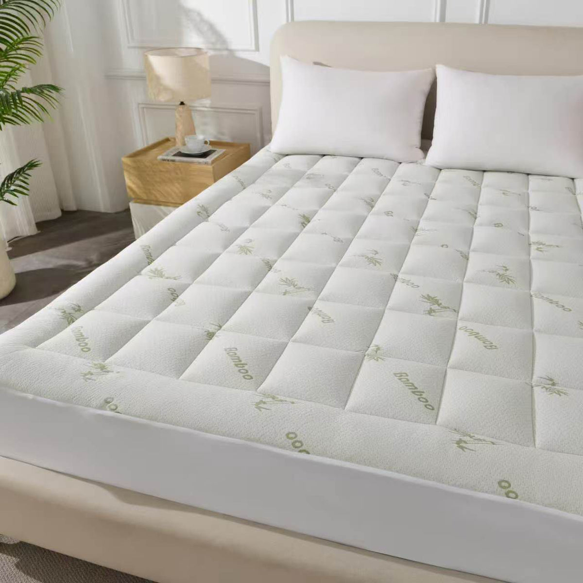 EiderWeave™ Bamboo Mattress Topper White