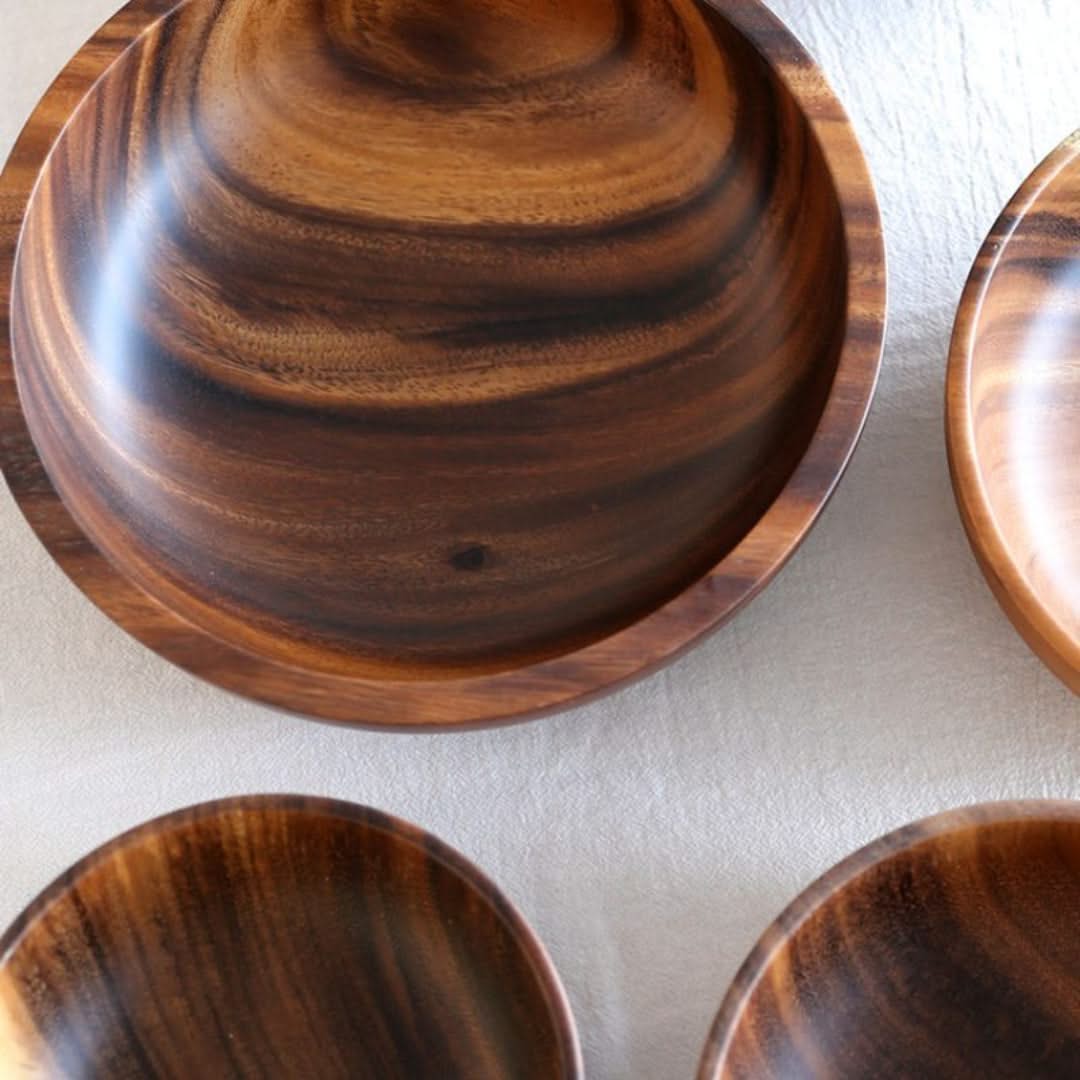 Natural Bamboo Serving Bowl – view 4
