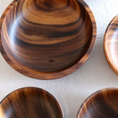 Natural Bamboo Serving Bowl – view 4