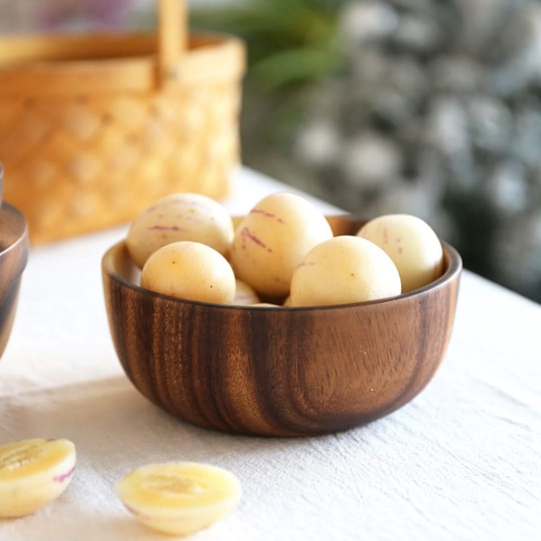 Natural Bamboo Serving Bowl – view 5