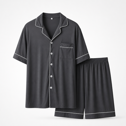 Liora — Soft Bamboo Fiber Homewear Set with Breathable Comfort Eideris