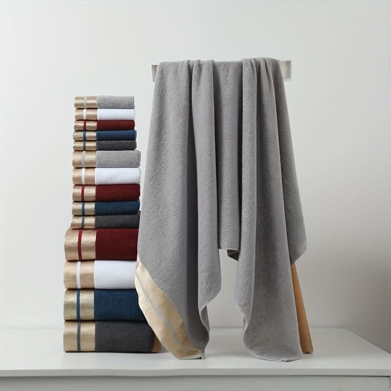 Luxury Cotton Towel Set – 3-Piece