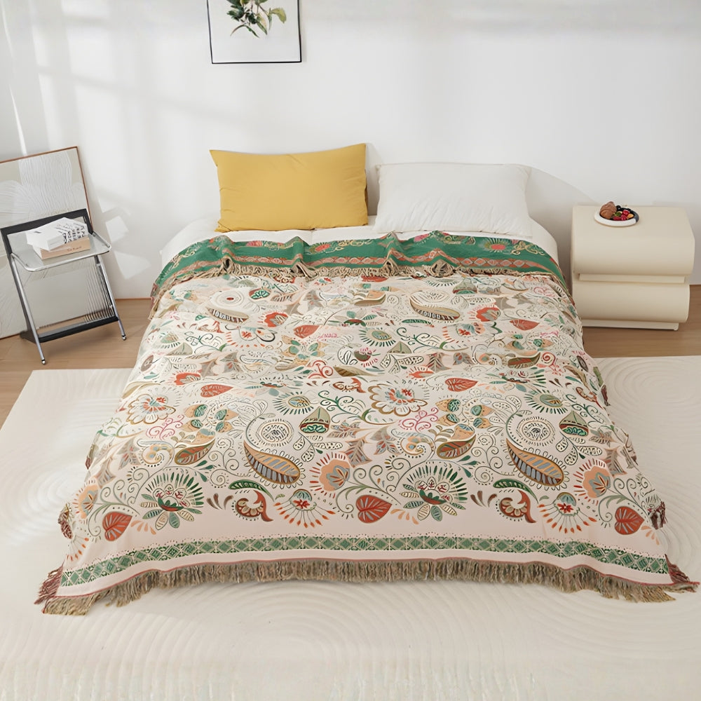 Reversible Autumn Leaf Throw – view 3