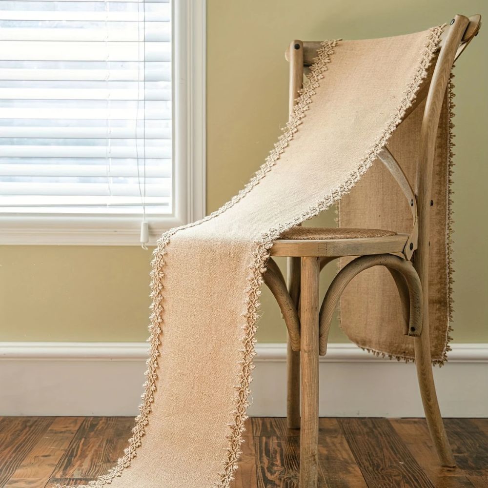 Natural Jute Table Runner – view 4