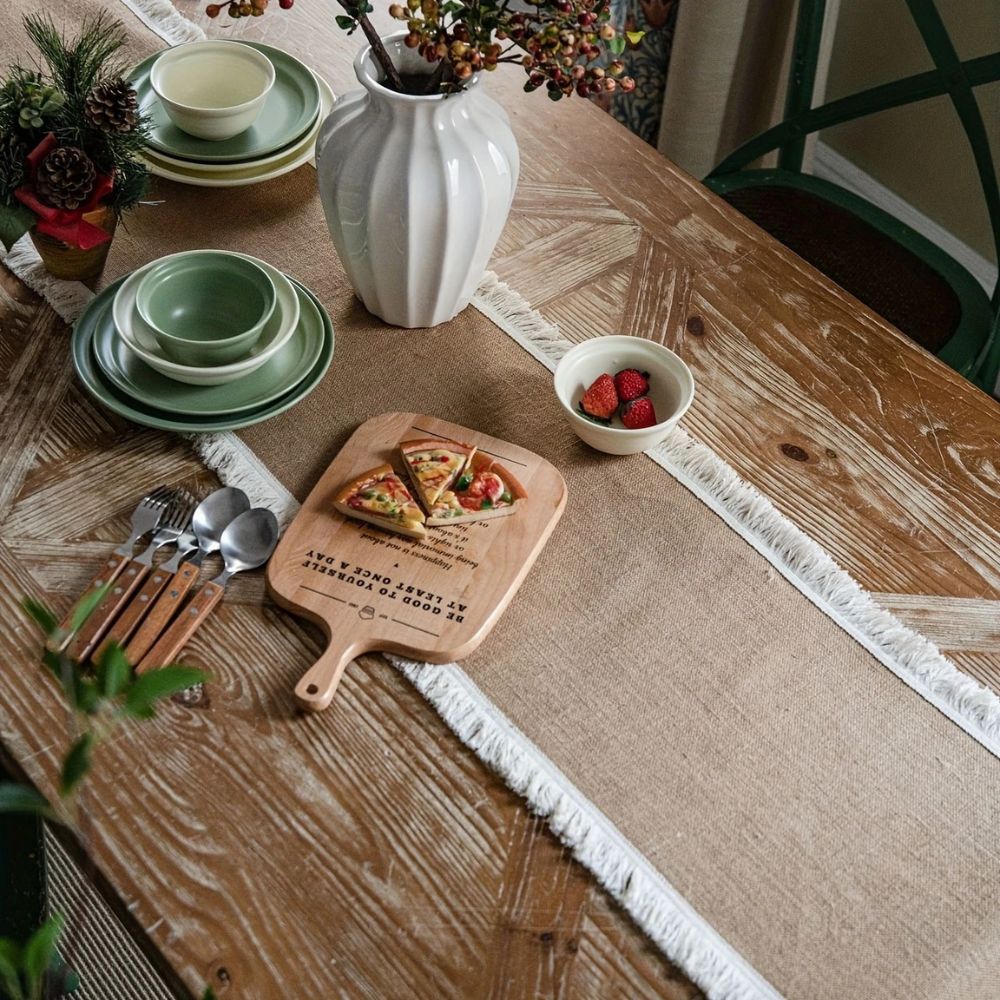 Natural Jute Table Runner – view 2