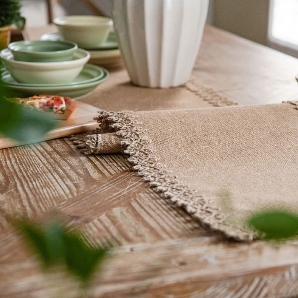 Natural Jute Table Runner – view 6