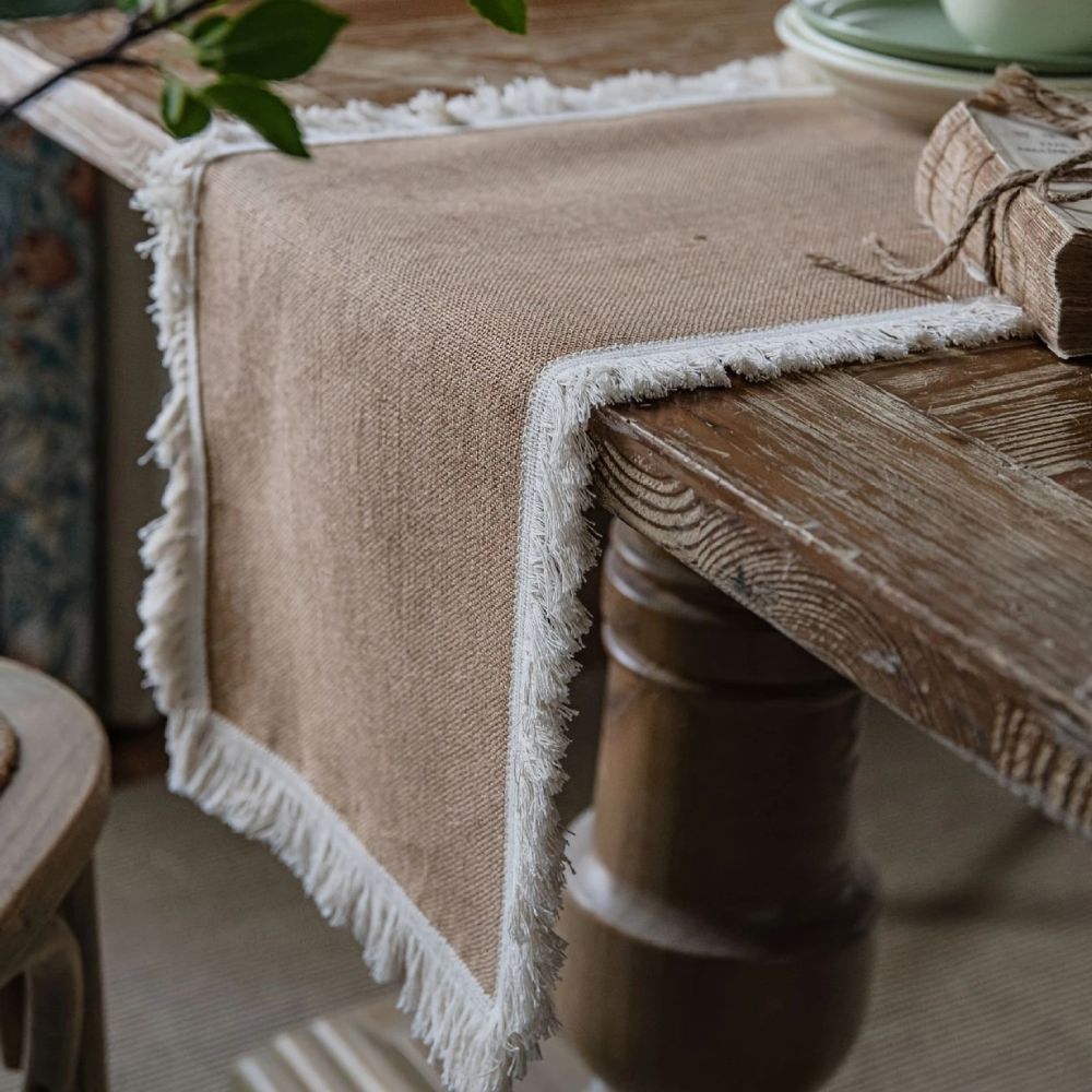 Natural Jute Table Runner – view 3