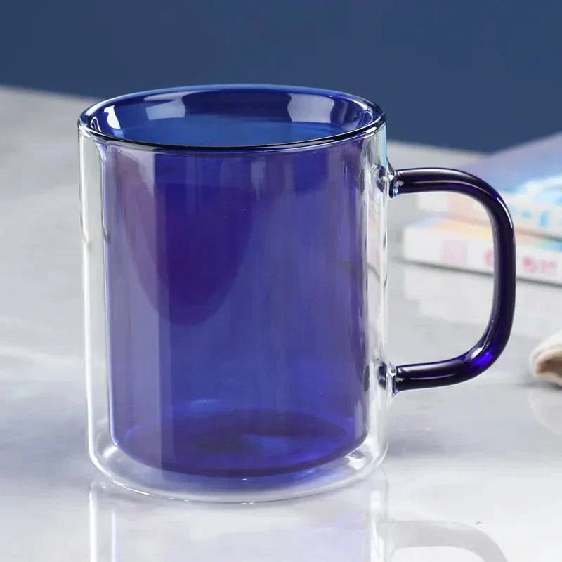 Double-Wall Glass Coffee Cup – view 2