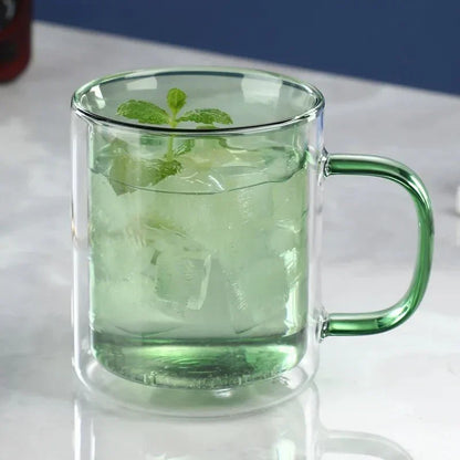 Double-Wall Glass Coffee Cup – view 3