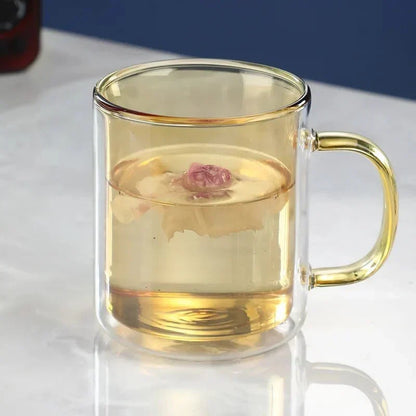 Double-Wall Glass Coffee Cup – view 6