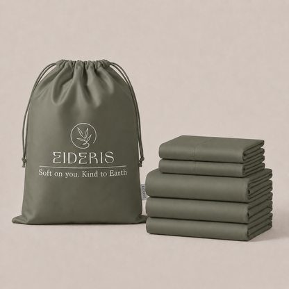 EiderWeave™ Bamboo Complete Bed Set Eideris  Eucalyptus