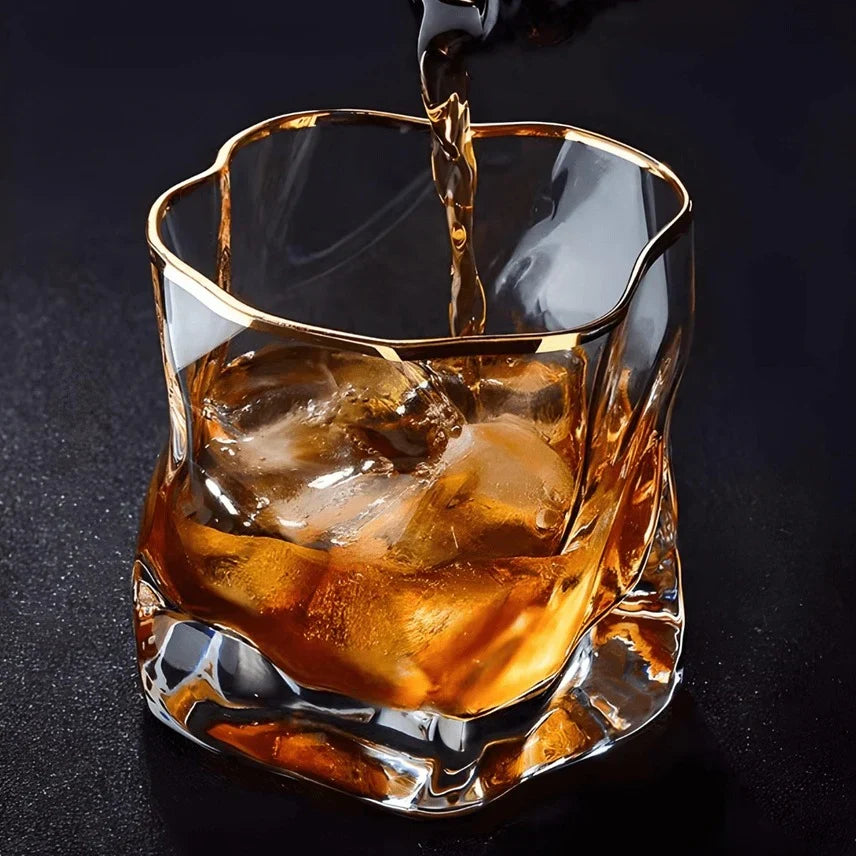 Textured Whisky Glass Set – 2-Piece – view 4
