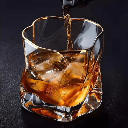 Textured Whisky Glass Set – 2-Piece – view 4