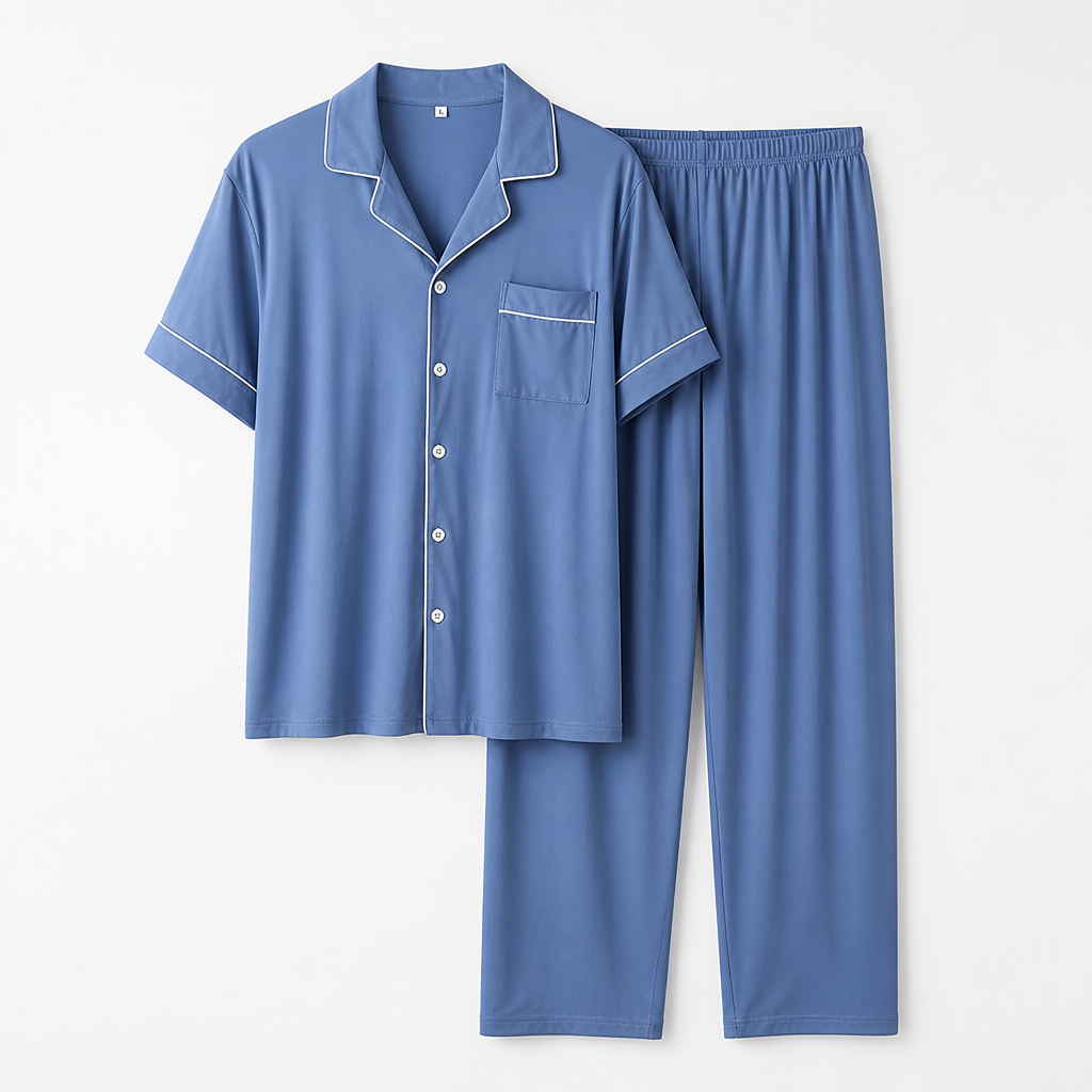 Velaro Bamboo Sleepwear — Men’s Breathable Pajamas for Warm Seasons Eideris
