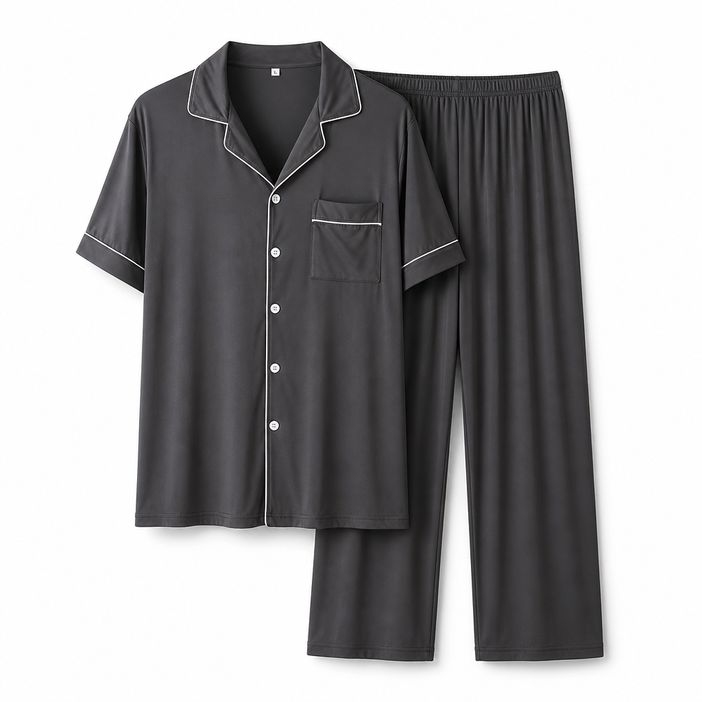 Velaro Bamboo Sleepwear — Men’s Breathable Pajamas for Warm Seasons Eideris