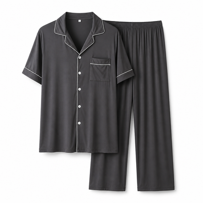 Velaro Bamboo Sleepwear — Men’s Breathable Pajamas for Warm Seasons Eideris