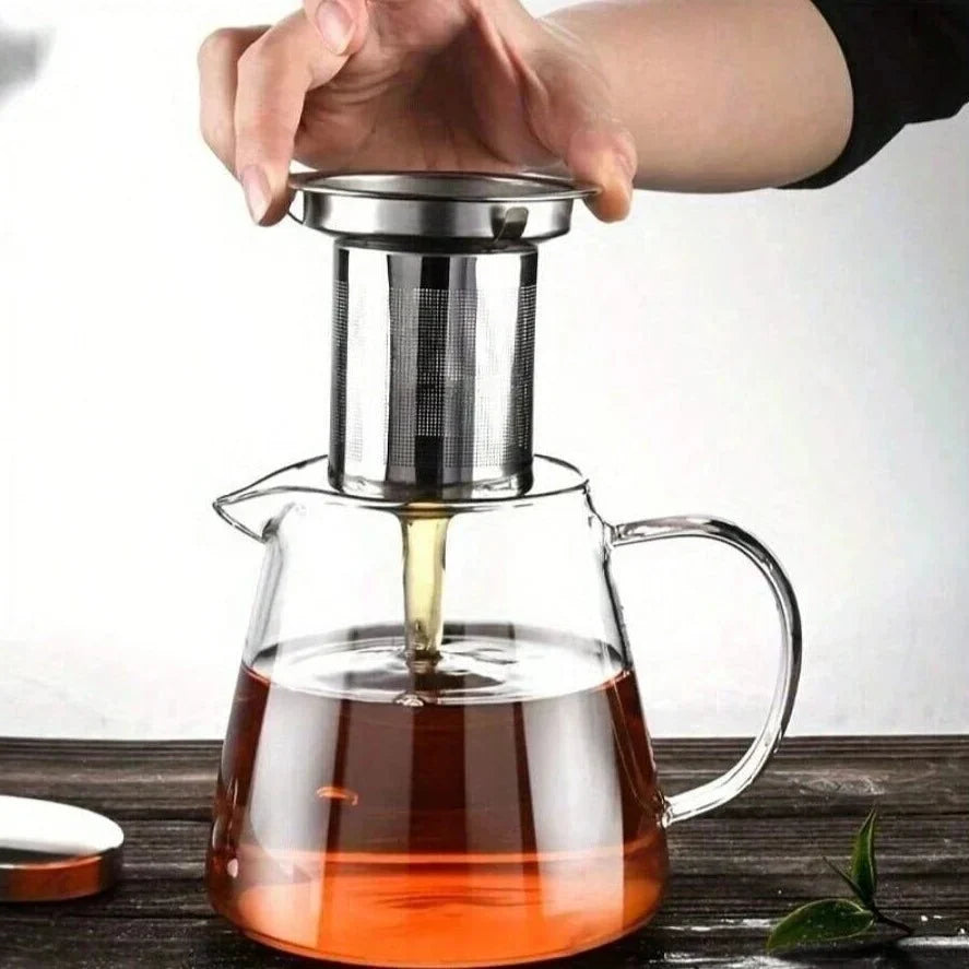 Borosilicate Glass Teapot with Infuser – view 2